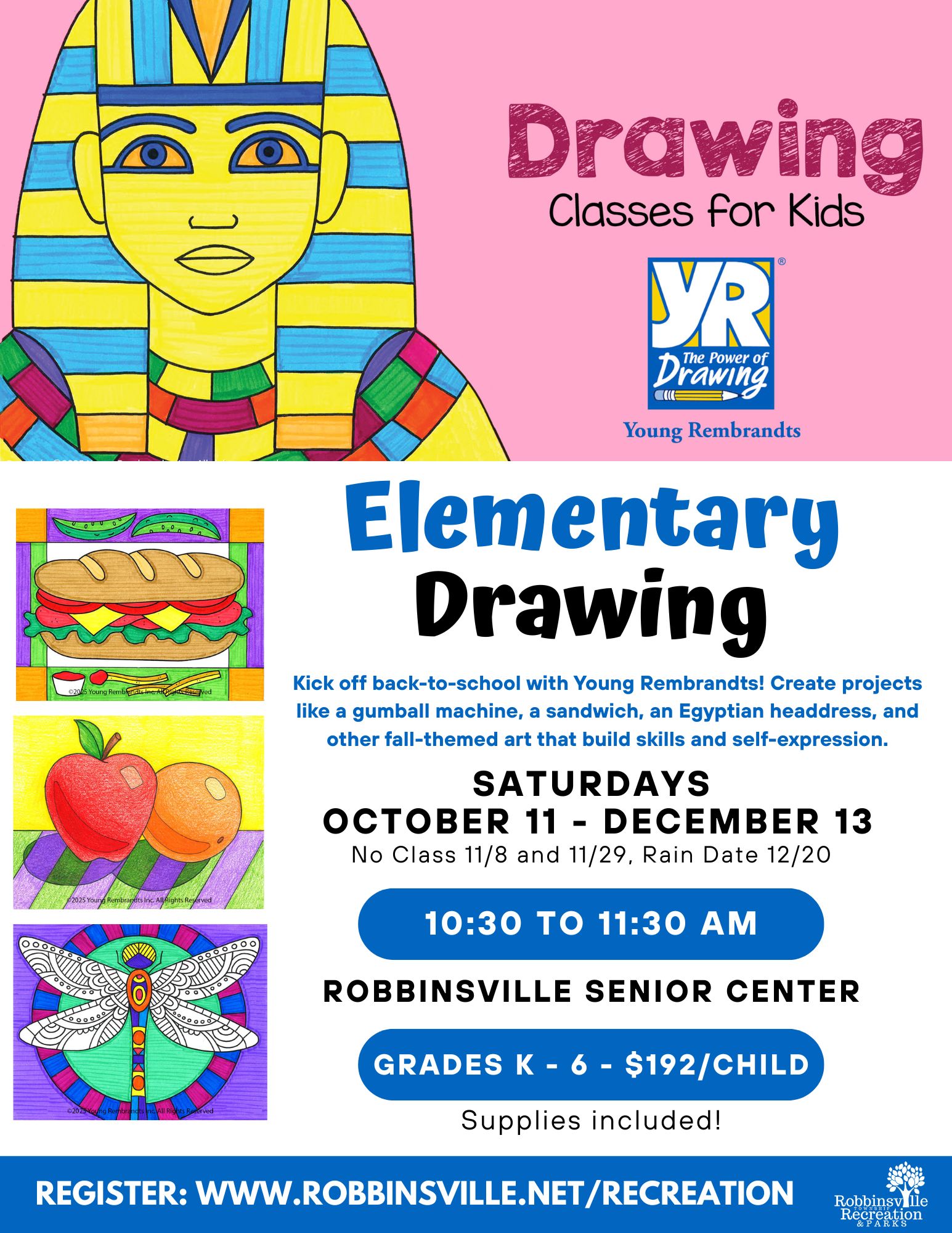 Robbinsville Elementary Flyer Fall 2025